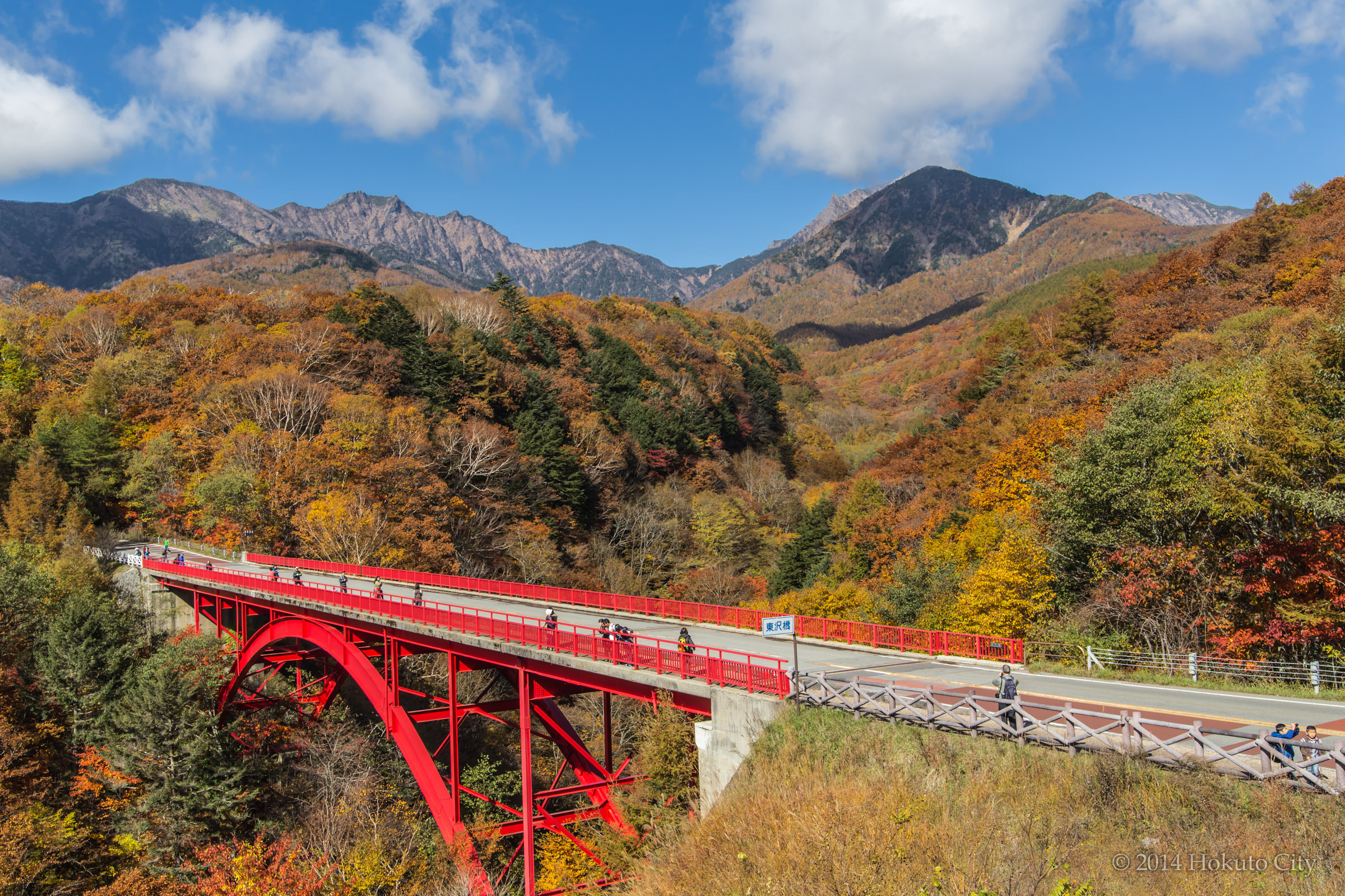 尾白川リゾートオートキャンプ場の場内の写真