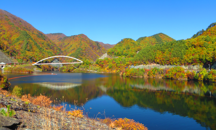みずがき湖（塩川ダム）