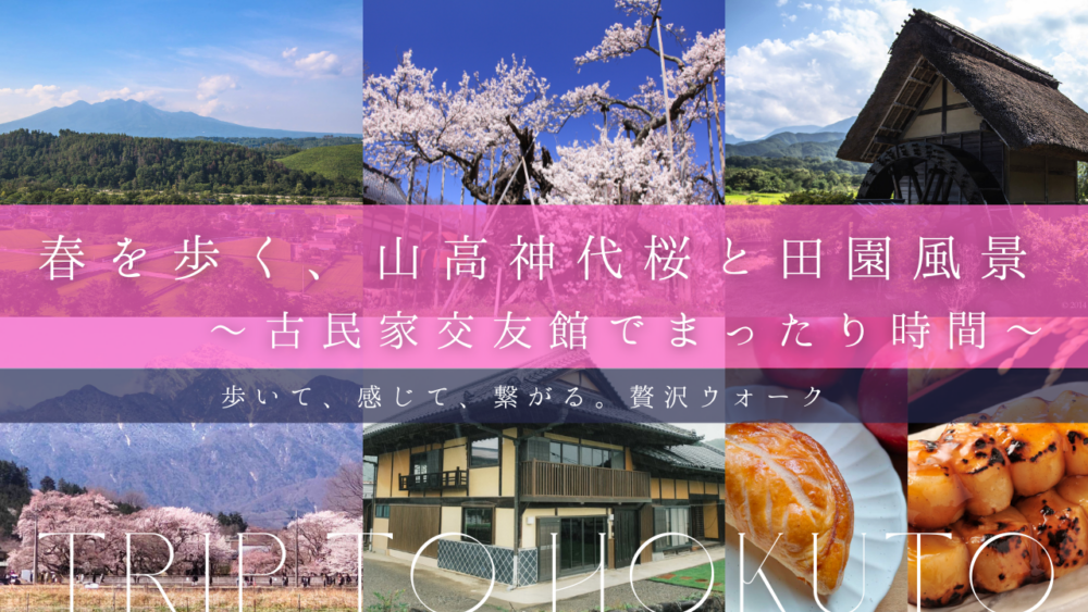 ＼地域おこし協力隊員が企画！／ 日本三大桜「山高神代桜」と武川町を歩こう！(4/3開催)