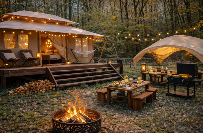 【Camp inn 清里 グランデール】～八ヶ岳のイングリッシュガーデンで極上ヘッドスパ体験～